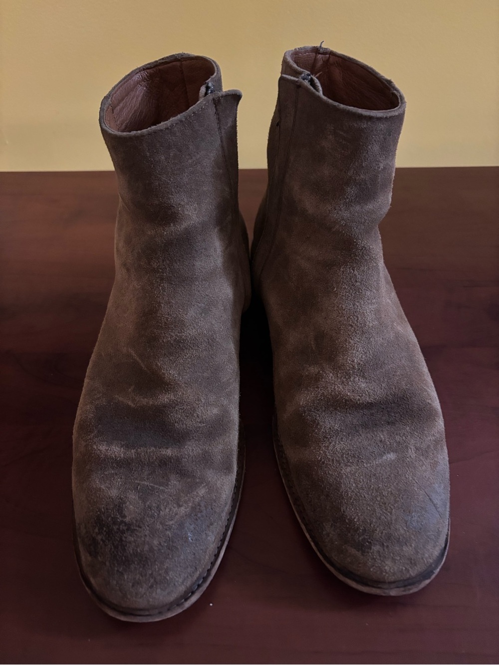 Frye Brown Suede Chukka Boots